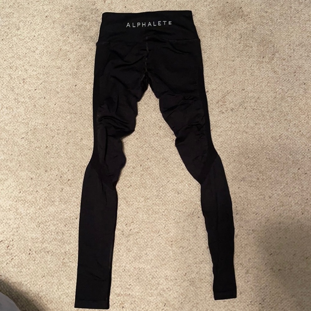 Black Alphalete Leggings